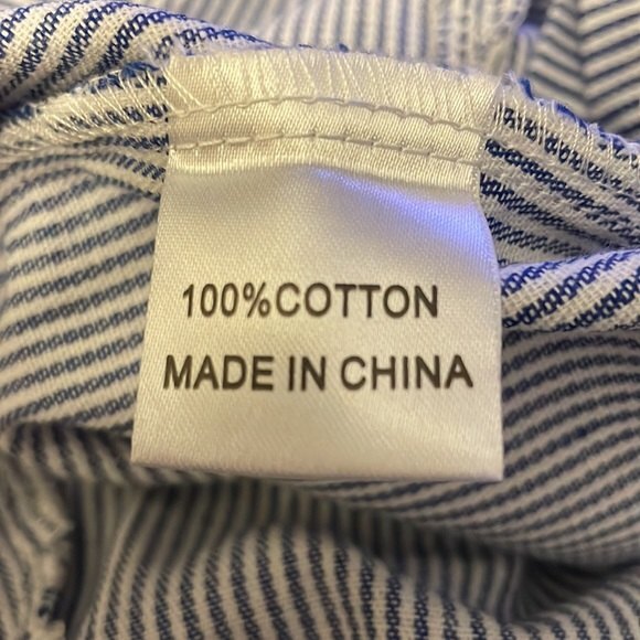 LF Seek The Label Striped Mini Skirt Blue White with Pockets size small EUC - Picture 7 of 8